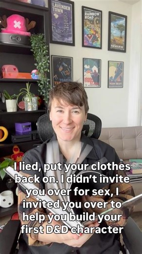 Might I suggest looking at the tiefling section? #dnd #ttrpg #dungeonmaster