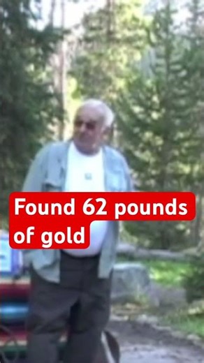 Found 62 pounds of gold in the Utah Uinta Mountains