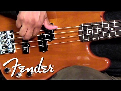 Fender Deluxe Active Precision Bass Special Okoume Demo | Fender