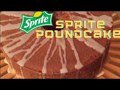 How to Make a perfect, delicious and lemony @Sprite Pound Cake