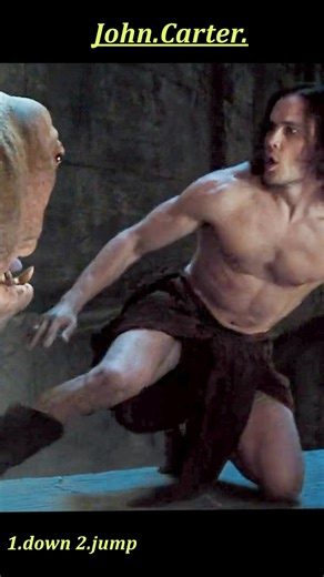 John Carter (2012) | Trapped on Mars – John Carter Fights for a Strange Creature 🔒💔