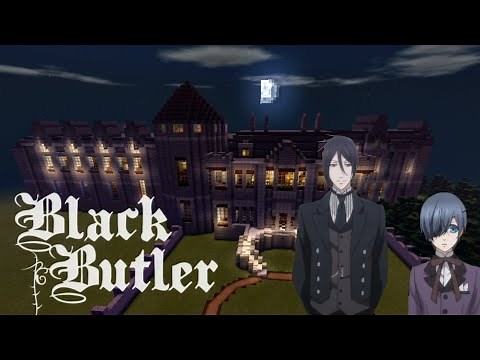 The phantomhive manor in minecraft! || Black butler (complete tour)