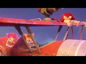 Sonic Prime: Tails flying with his plane!