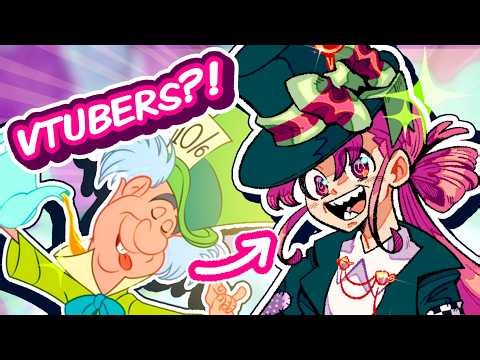 🍄☕️ I Reimagined Alice in Wonderland Characters as VTubers! ☕️🍄