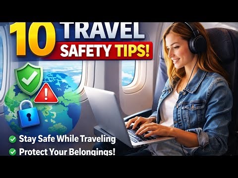 10 Travel Safety Tips That Can Save Your Trip || Essential Travel Advice