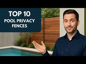 Top 10 Swimming Pool Privacy Fence Ideas