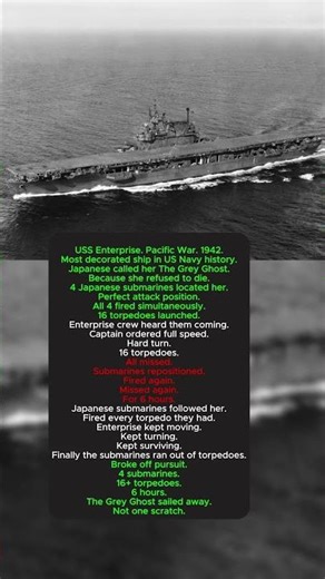 4,000 depth charges dropped on this submarine. It survived every single one.