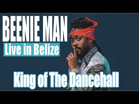 BEENIE MAN Live in BELIZE - The King of The Dancehall - Reggae Music from Jamaica