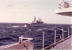 HMS Glasgow (D88) in the Falklands War 🇬🇧🇬🇧🇬🇧 Actual Audio from the 12th of May 1982, during the Attack during which she was Damaged | The British Falkland Islands & British Military
