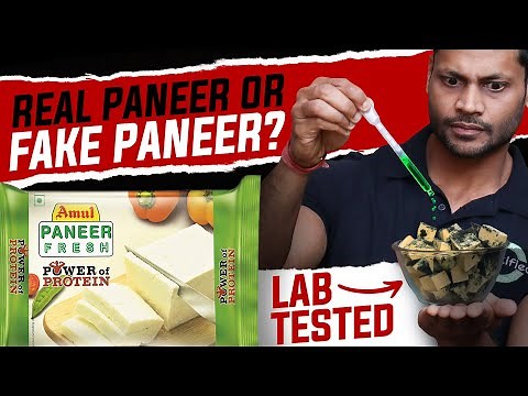 AMUL PANEER LAB TEST REPORT || REAL PANEER OR FAKE PANEER ?? #review #health #fitness #vegetarian