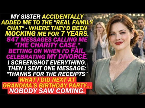 My Family Called Me "The Charity Case" For 7 Years—Until Grandma Read Her Will Out Loud