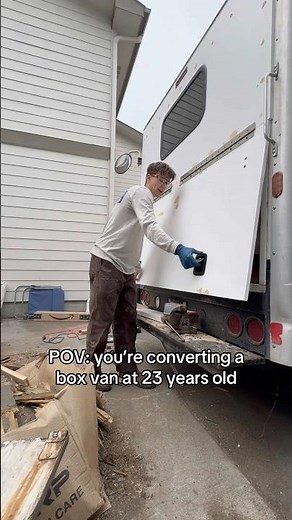 My DIY Box Truck Conversion! #boxvanbuild #diyvanbuild