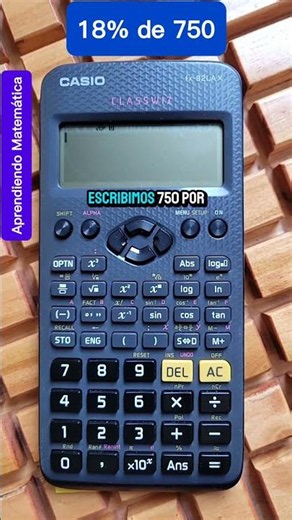 CALCULAR cualquier PORCENTAJE con la CALCULADORA CIENTÍFICA 😎