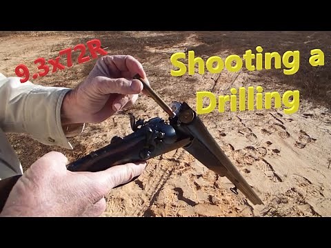 Shooting a Drilling in 9.3x72R