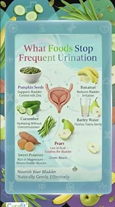 Natural Ways to Stop Frequent Urination Fast 🍐 (Health Tips) | Bladder Problems? Eat THESE 6 Foods!