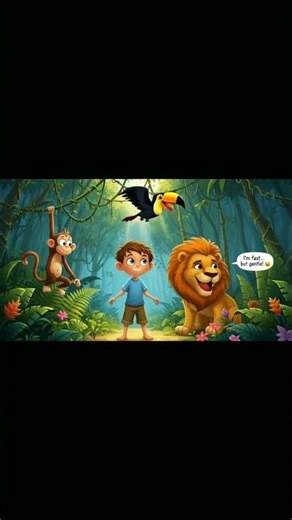 Funny Monkeys vs Boys 😂🐒 | Crazy Kids Comedy Cartoon | Viral Funny Video