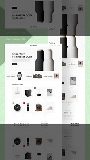 Designing a Stunning Minimalist E-commerce Website in Figma & WordPress 🎨💻 Check out how I create a sleek and minimalist e-commerce website from scratch using Figma for design and WordPress for development. Perfect for boosting your online store’s look and performance! #MinimalistDesign #EcommerceWebsite #FigmaToWordPress #EcommerceDesign #MinimalistWebsite #WordPressDevelopment #FigmaDesign #WebsiteDesigner #SmallBusinessWebsite #UIUX #WebDevelopment #Figma #WordPress #WebDesignTips #TikTokWe