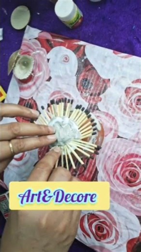 Mini Hut DIY | Best Out of Waste Craft | @Art&Decore