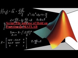 How to create a script file and execute it in MATLAB (Lect.4).