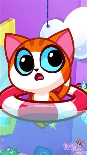 Color potty training story! Which restroom should baby choose? #forkids #purrpurr