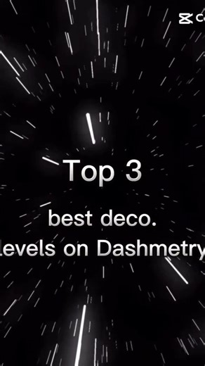 top 3 best levels deco in dashmetry/ #foryou #geometrydash #geometrydash #gd #viral #edit