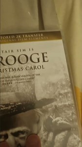 First chirstmas film 🎥 of the season Alistair sims in Scrooge a chirstmas Carol from 1951 enjoy 😉