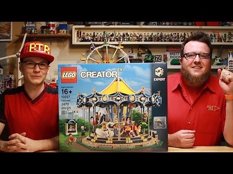 LEGO Carousel Set 10257 Unboxing + Review