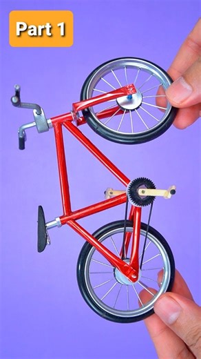 Part 1 | Amazing Mini Motorized Bike made with Soda Cans and Recyclable Materials Follow me @utcrafting . . . #diy #bike #cycle #recycling #cocacola #crafts #creative #tutorial #toys #amazing #creativeideas #recyclable #5minutecrafts #reels #reelsinstagram #viral #viralreels #trending #explore #madeinusa #usa #uk #canada #utcrafting | UT Crafting