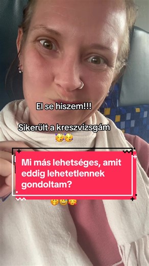 Ma sikerült a KRESZ vizsgám 🙌 Őszintén? 3 gyerek és egy vállalkozás mellett nem gondoltam volna, hogy még erre is jut időm, energiám… de itt vagyok, és megcsináltam. Szeretném, ha ebből valaki erőt merítene: ha igazán szeretnél valamit, akkor képes vagy rá. Lehet, hogy nem könnyű, lehet, hogy sokszor kétségbe esel… de akkor is lehetséges. Mi más lehetséges még, amit eddig lehetetlennek gondoltam? 🤍 Higgy magadban. Többre vagy képes, mint amit most elképzelsz. ✨ #kresz #access #tudatosság #anya