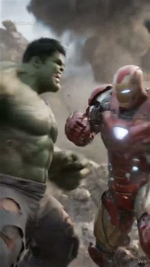 Hulk vs Iron Man Epic AI Battle