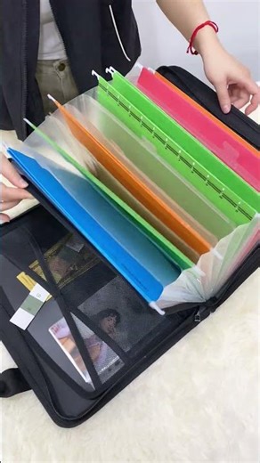 Fireproof bag like a accordion