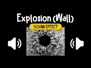Explosion (Wall) Sound Effect | 爆炸 牆壁 磚塊 石頭 音效 (High Quality)