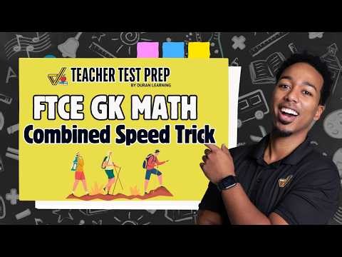 FTCE General Knowledge Math — Real-World Measurement Problems: Units & Conversions