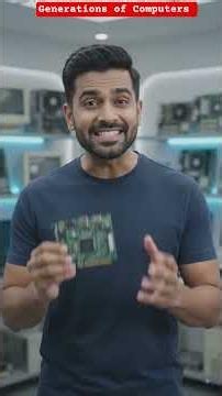 Generations of Computers 💻!#computer #computerscience # #travel #youtubeshorts #shortvideo #shorts