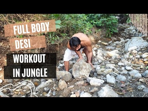 I Tried a Full Body Desi Workout in Jungle