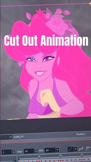 Animating Persephone 🌷 #godsschool episode 11 #animatedcartoon