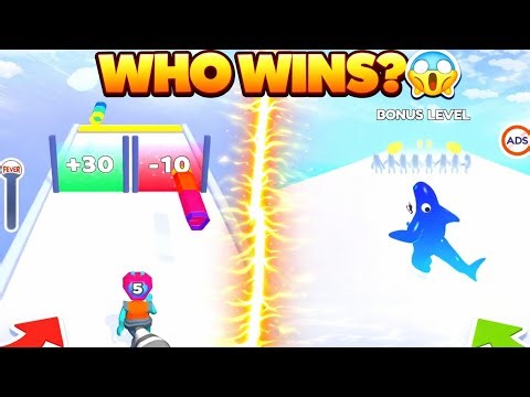 Join Blob Clash 3D VS Layer Man | Crazy Runner Challenge