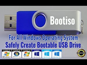 How To Create Bootable USB drive Using PowerISO | Install Windows Operating system Using FlashDisk