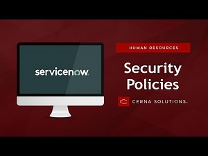 How to Safeguard Sensitive HR Data with COE Security Policies (ServiceNow Orlando)