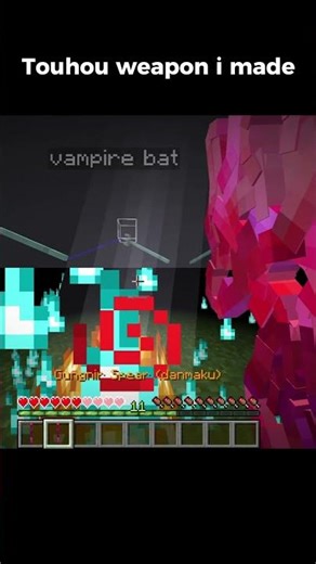 I Made a Touhou-Inspired Weapon in Minecraft | Custom Data Pack Showcase