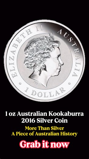 2016 1 oz Australian Kookaburra Silver Coin 🦜, officially minted by Perth Mint 🏭, .999 fine silver exclusive kookaburra relief. Combines Australian cultural significance and investment value, ideal for collection & gifting! | Purelumes-D