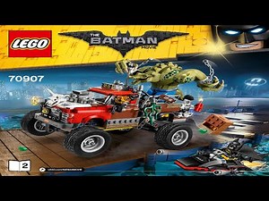 LEGO instructions - The Batman Movie - 70907 - Killer Croc Tail-Gator (Book 2)