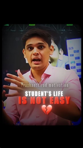 Prashant Kirad Motivation on Instagram: "Students Life 💔 . @prashant_.kirad @exphubofficial . . #exphub #god #prashantkirad #lifelessions #advice #strategy #cbseboard #life #motivation #inspiration #godsplan #relatable #reels #viral #trending #share #shorts #cbse #class10 #reelsinsta #explore #foryou #instagram"