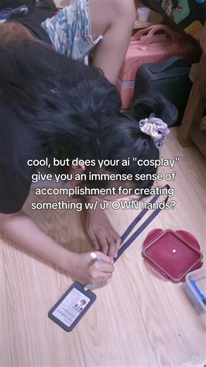 if the answer is no (as it should be 🤷‍♀️) your opinion is invalid. end of discussion #cosplay #コスプレ #ai