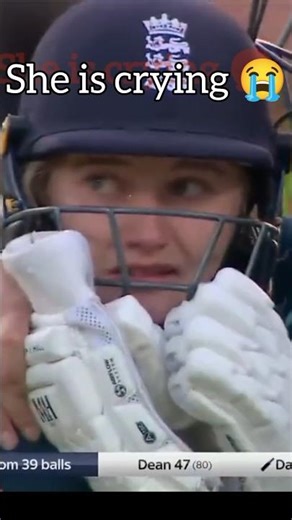 Deepti Sharma run out Charlotte Dean full video, and dean started crying | #indiavsengland #viral