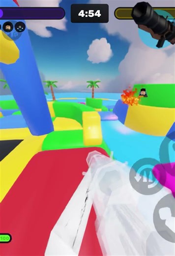 Trick Shot Failed In Roblox Rivals Team Deathmatch? 🤔 #nobatidao #trickshot #roblox #rivals