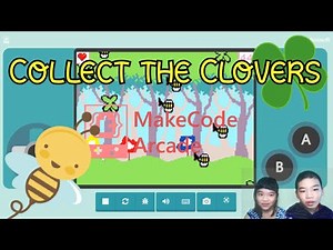 Secrets of GAME DEVELOPMENT: Create *COLLECT THE CLOVERS* GAME in Microsoft MakeCode Arcade