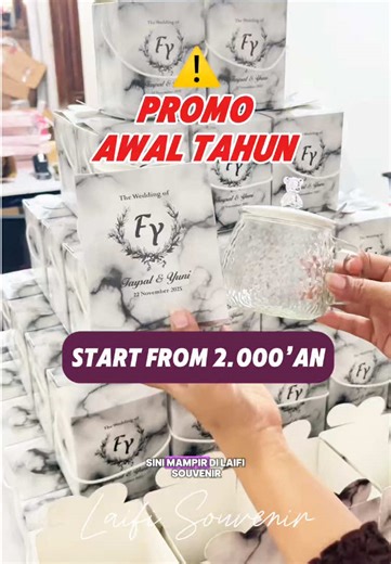 PROMO SOUVENIR AWAL TAHUN, HARGA MURAH!