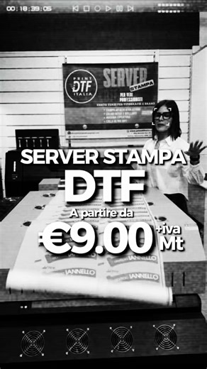🖨️🔥 SERVER STAMPA DTF A PARTIRE DA €9,00 IVA AL METRO 🔥 Stampe ad alta risoluzione, con colori nitidi e brillanti per risultati professionali 🎨✨ Perfetto per tipografie, brand di abbigliamento e laboratori di stampa 👕 🚀 Ordina ora su: printdtfitalia.com ⏰ Tempi di spedizione: 📦 Ordina entro le 9:00 → il pacco parte lo stesso giorno 📦 Ordina dopo le 9:00 → spedizione entro 24h lavorative 💎 Qualità top • stampa resistente • colori super coprenti 📩 Per info: printdtfitaliagrafica@gmail.co