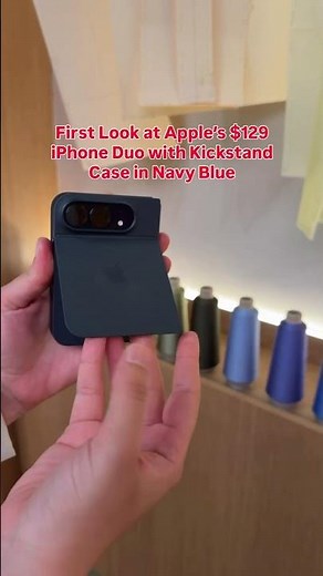 Apple Made a $129 Folio Case with a Kickstand for the iPhone Duo
